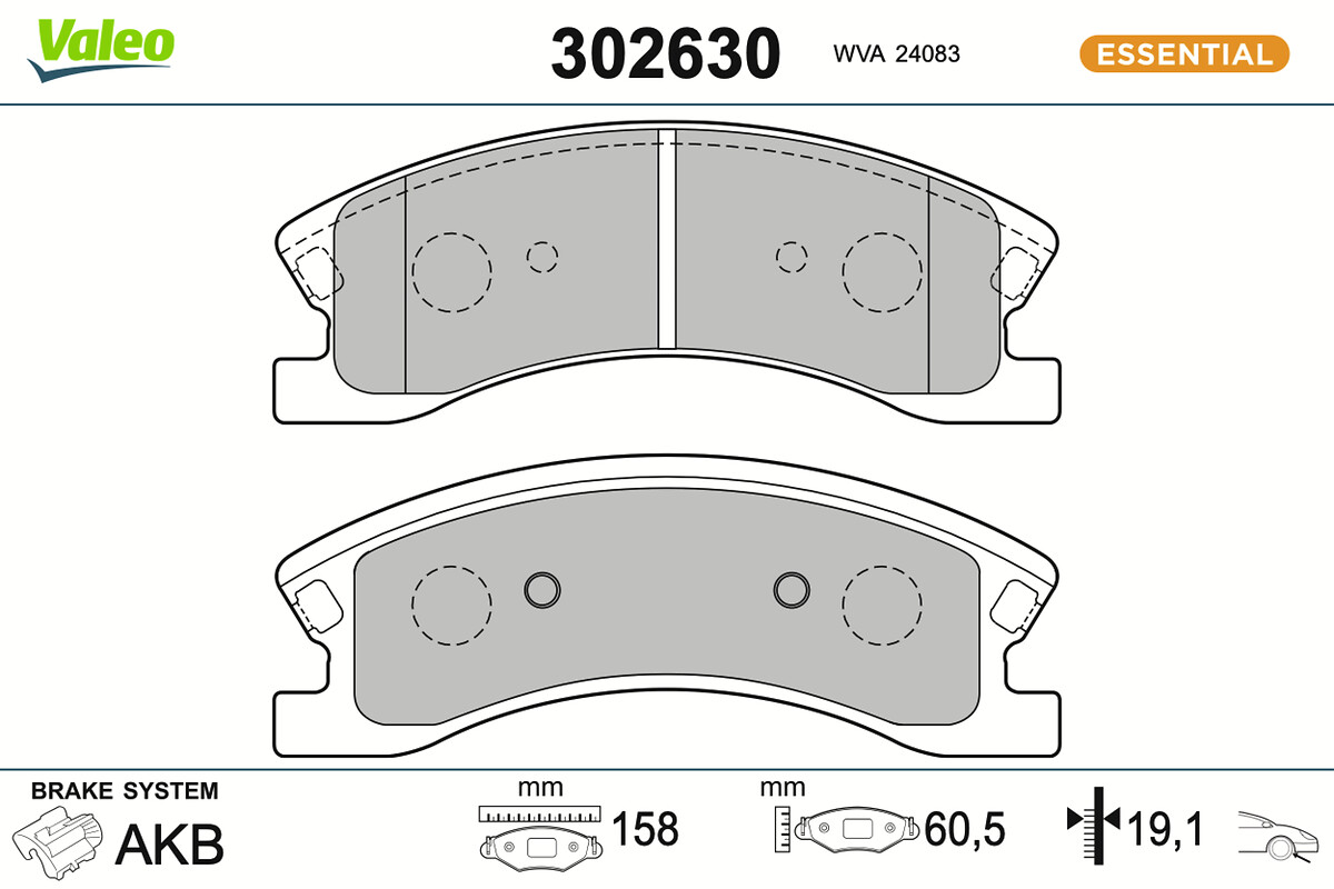 BRAKE PADS FIRST JEEP GRAND CHEROKEE FR